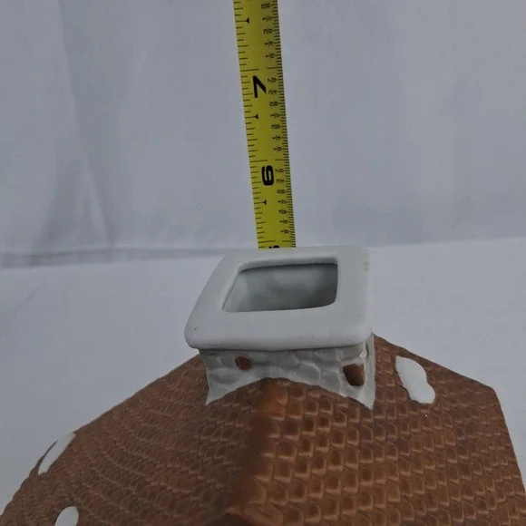 PartyLite Edelweiss Alpine Village Christmas Candle Holder Very Good Condition - Picture 7 of 8